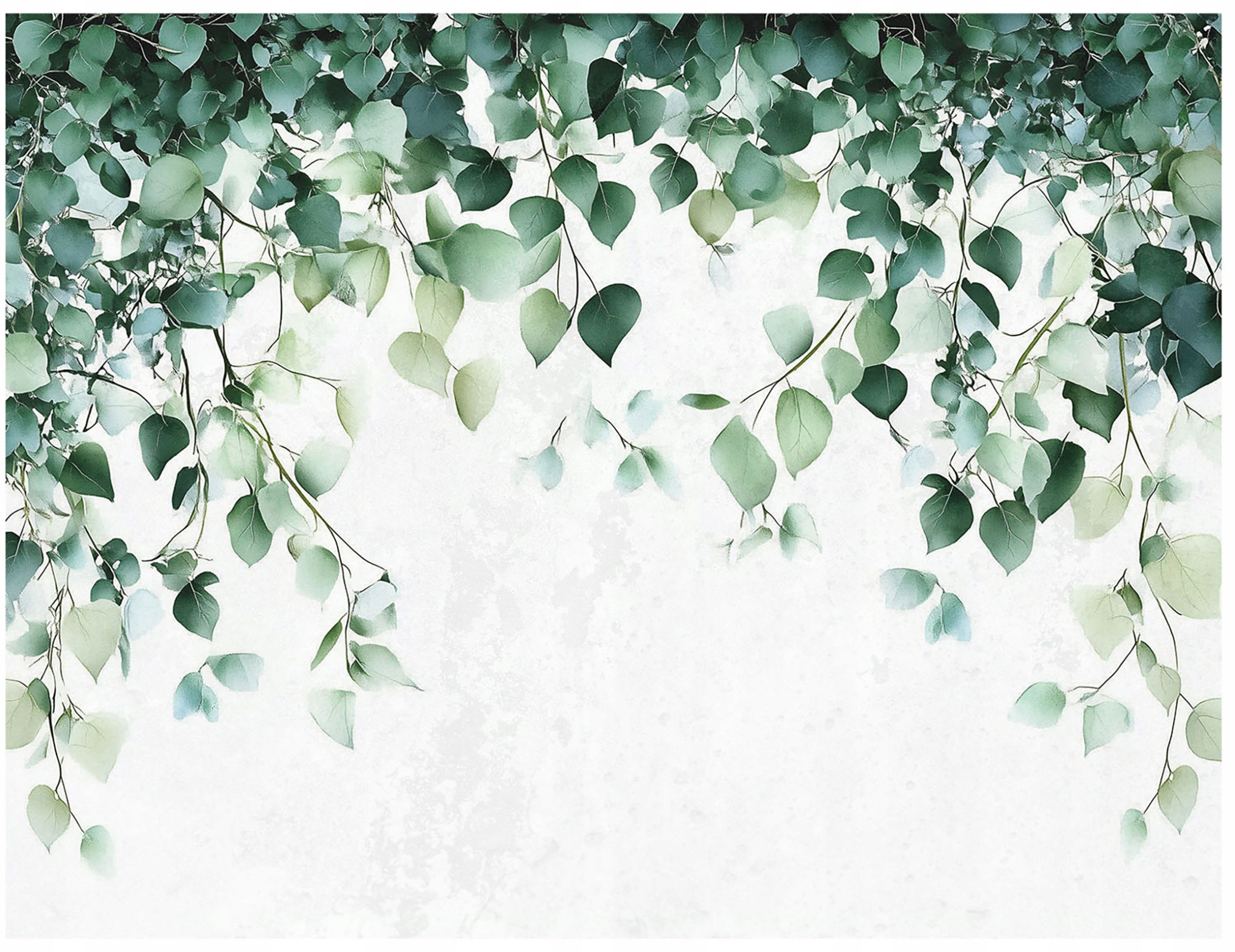 FOTOTAPETA LIŚCIE ZIELONE NATURA KUCHNIA SYPIALNIA SALON TAPETA 200x140