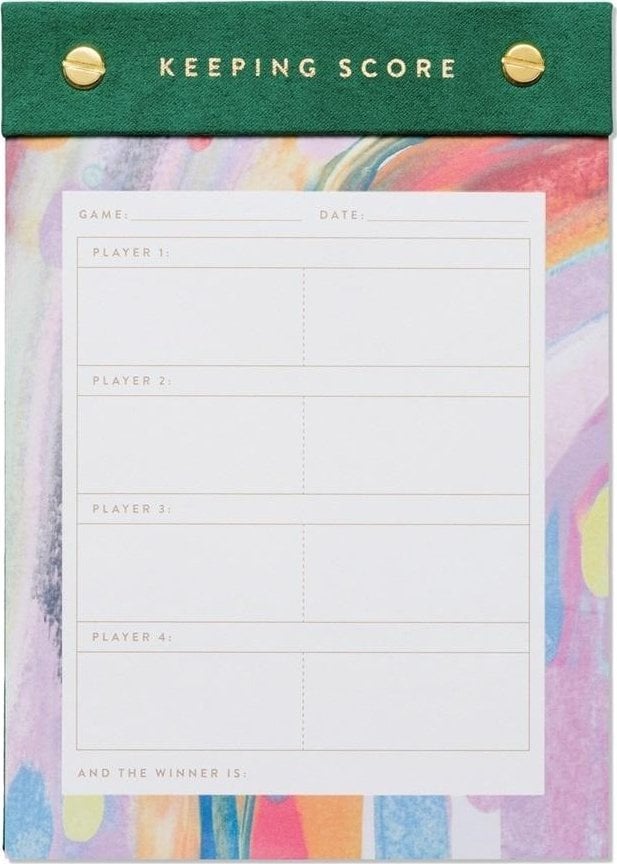 Notatnik biurkowy Game Scorepad - Rainbow