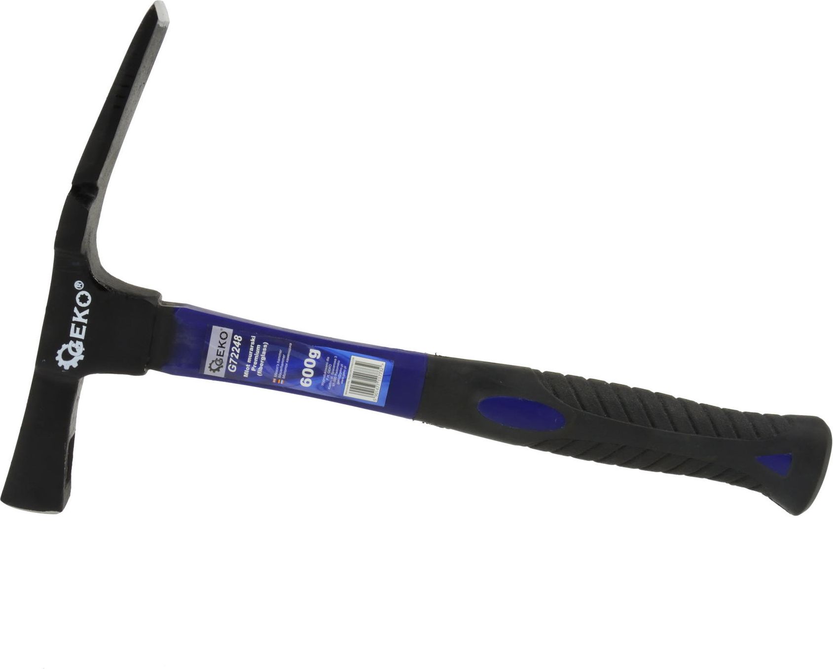 Geko Młotek murarski rączka drewniana 600g