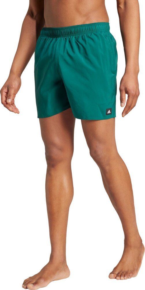 Adidas Spodenki kąpielowe męskie adidas Solid CLX Short-Length zielone IX7582 S