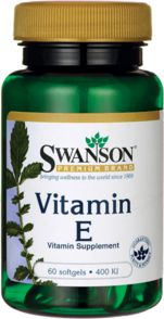 Swanson Witamina E 400 IU 60 kaps.