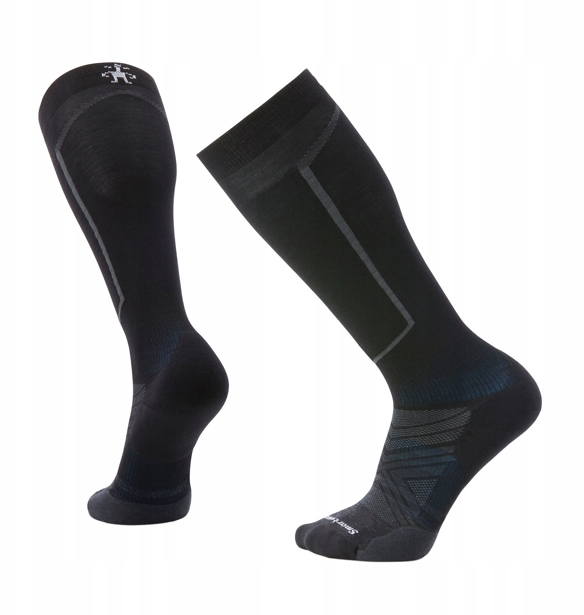 U'S Ski Targeted Cushion OTC Socks, 001 | black, M