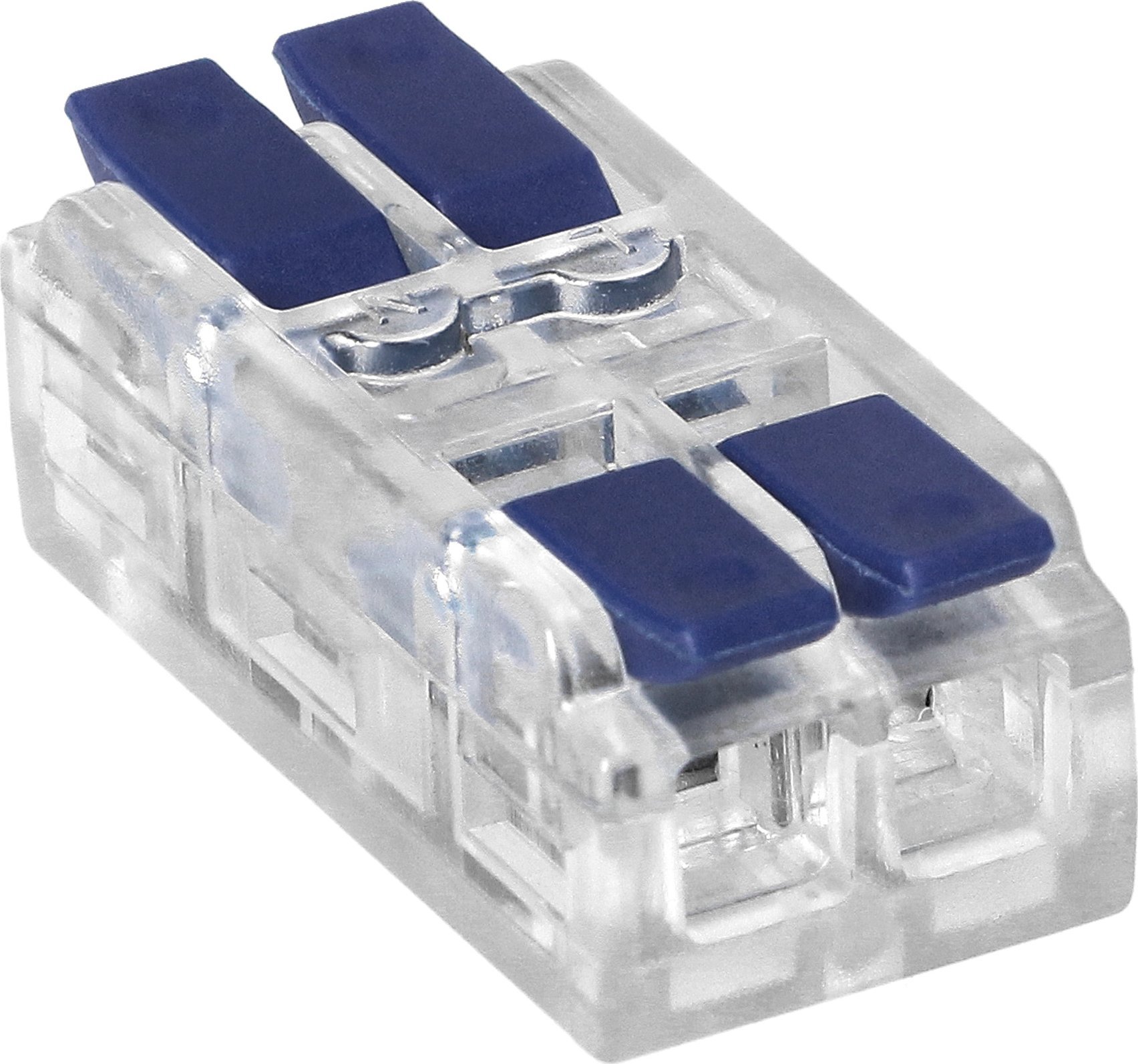 Orno Złączka instalacyjna zaciskowa 2-przewodowa, dwustronna; na dowolny przewód 0,75-4mm?; IEC 250V/32A; blister 6 szt.