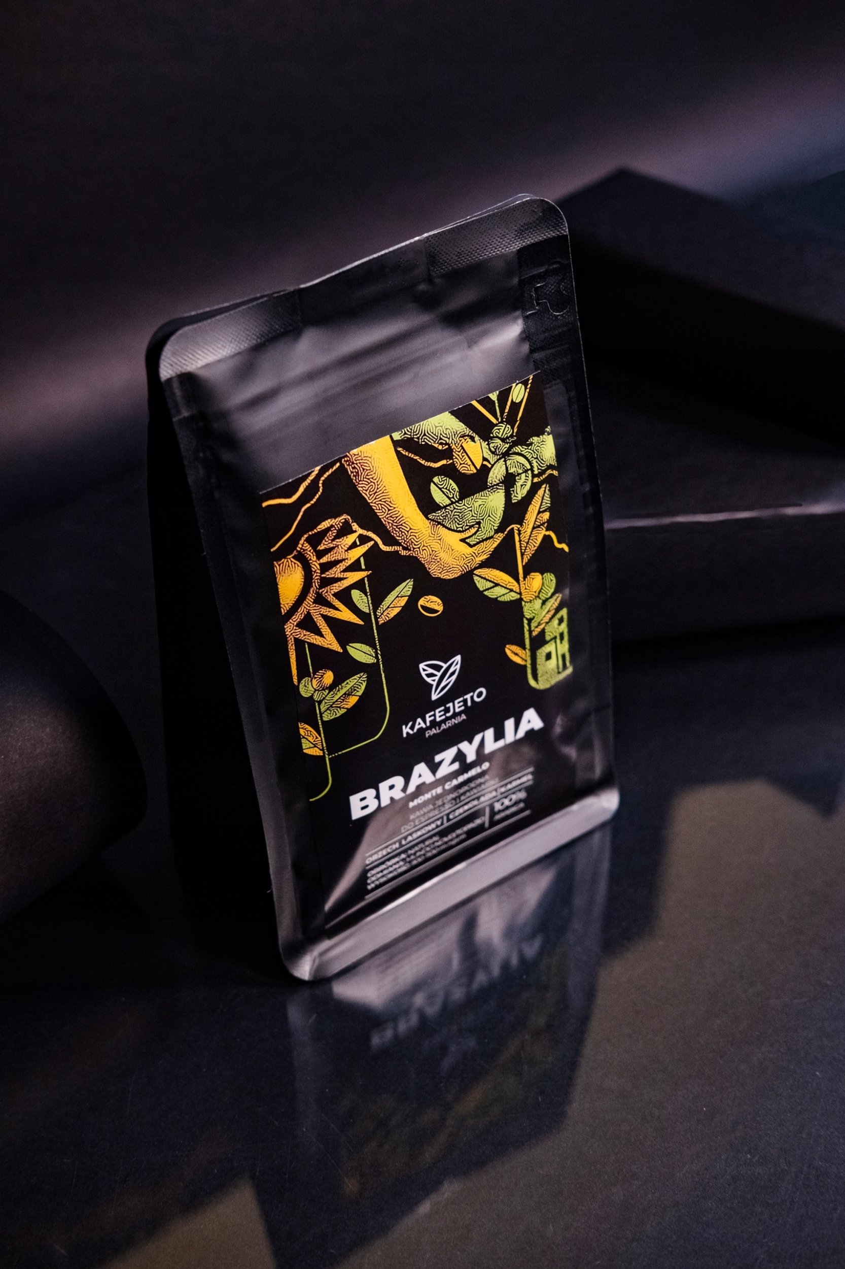 Kawa ziarnista Kafejeto Kawa ziarnista Brazylia Monte Carmelo ESPRESSO 250g