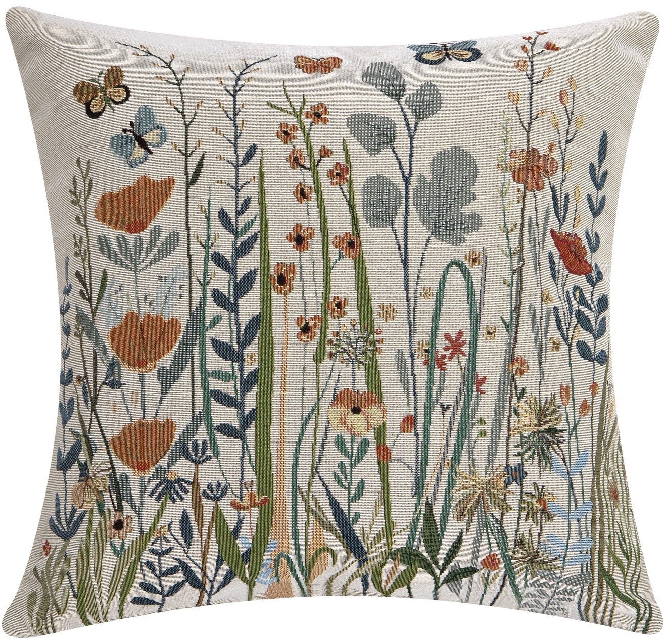 Poszewka dekoracyjna 45x45 cm Łąka jasna 6204