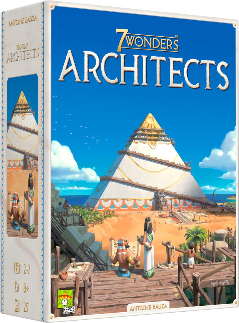 Asmodee 7 Wonders Architects 25 min Gra planszowa Strategia