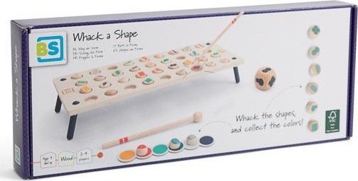 Drewniana Przebijanka kształty i kolory