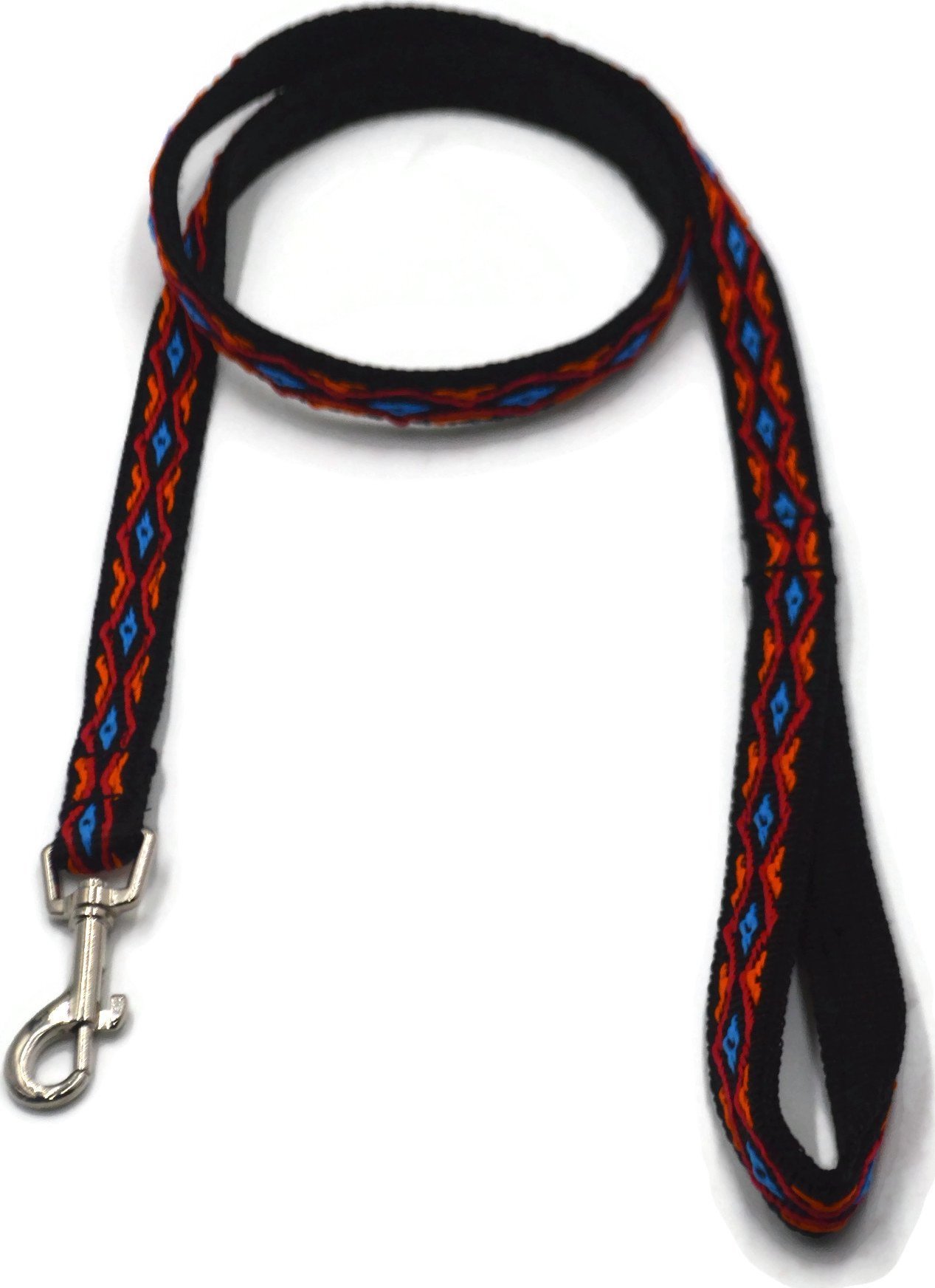 Alizoo Podwójna smycz dla psa romb 20mm/130cm - ALIZOO