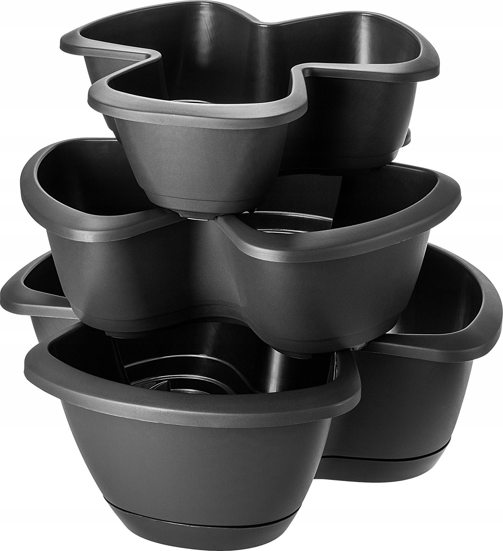 Kadax KADAX Doniczka Donica Zielnik Kaskadowa Antracyt