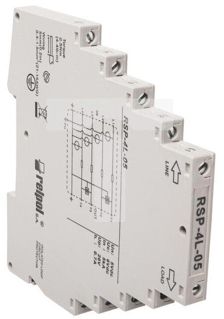 Ogranicznik przepięć 5V DC RSP-4L-05 2617115