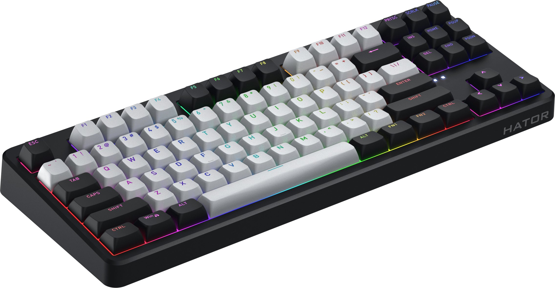 Klawiatura Hator Rockfall 3 TKL Wireless Czarna (HTK850)