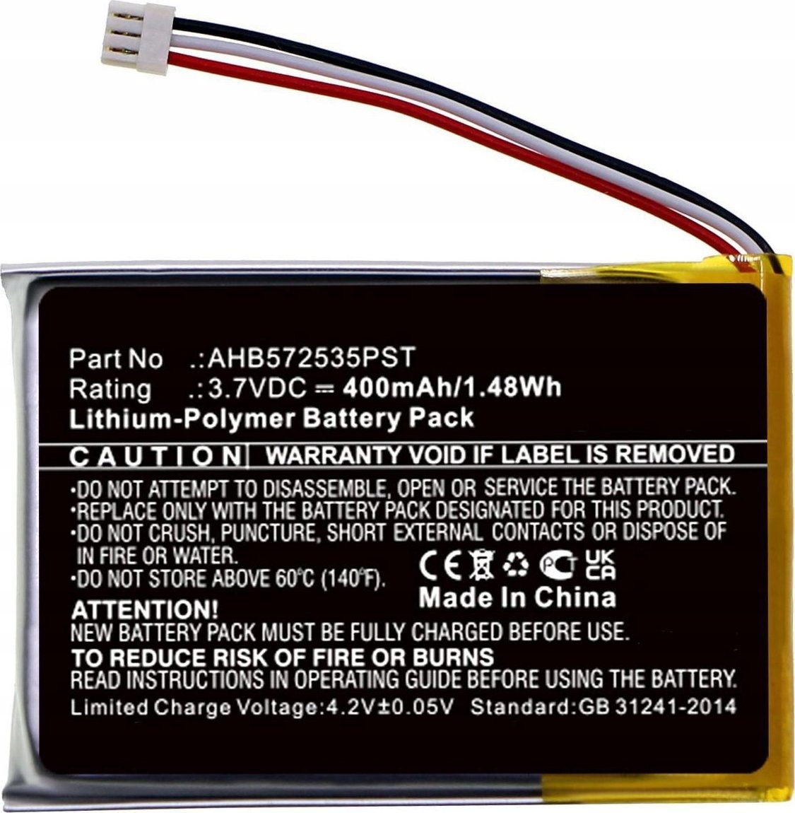 CoreParts CoreParts MBXWHS-BA185 akcesoria do słuchawek Bateria