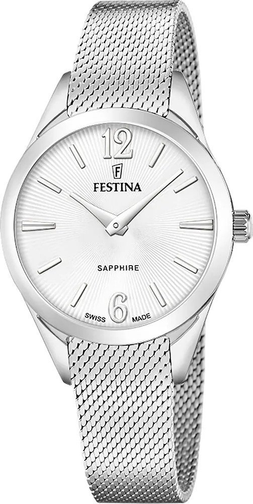 Zegarek damski Festina F20076-1 srebrny