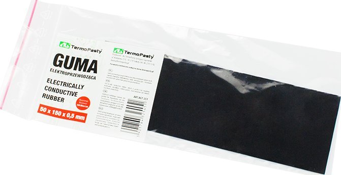 Blow 2355# Guma elektroprzewodząca 50x150x0,5mm ag