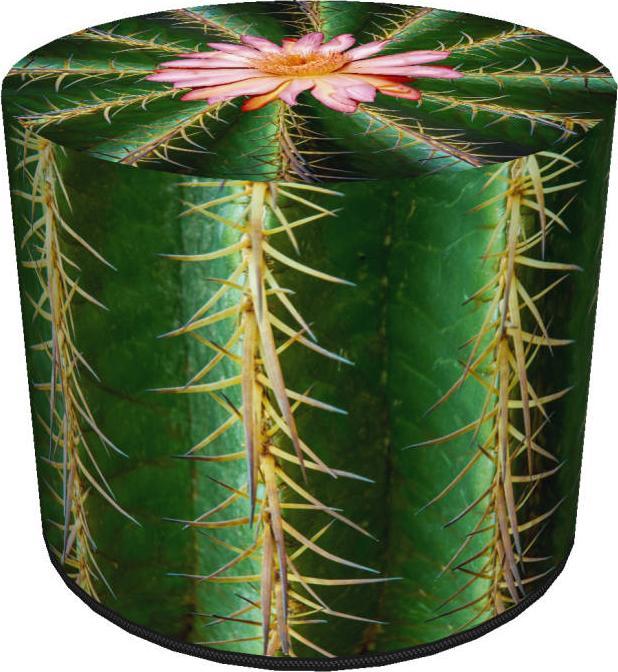 Bertoni-arco Okrągła pufa dekoracyjna - CACTUS