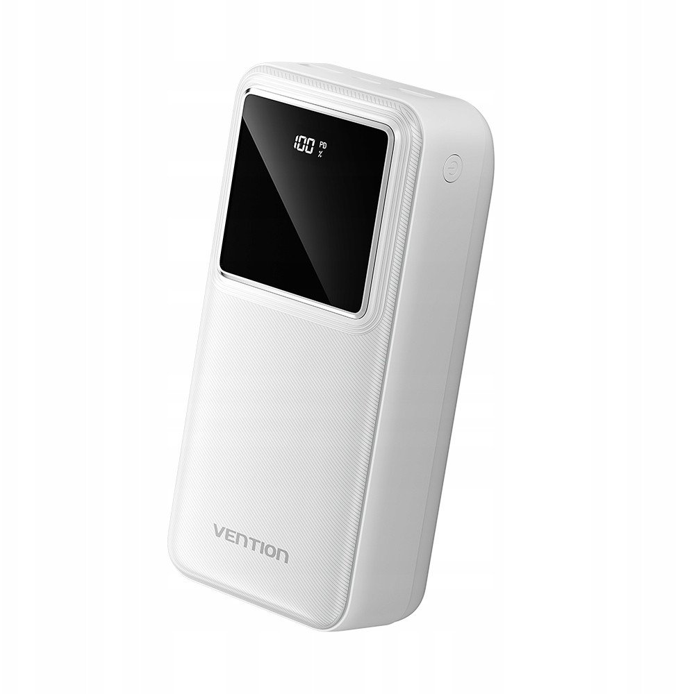 Powerbank Vention FHMW0 30000 mAh, 22,5 W (biały)