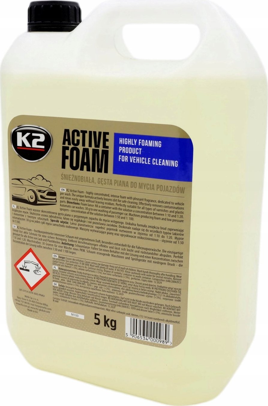 K2 Aktywna Piana K2 Active Foam do Myjki 5L