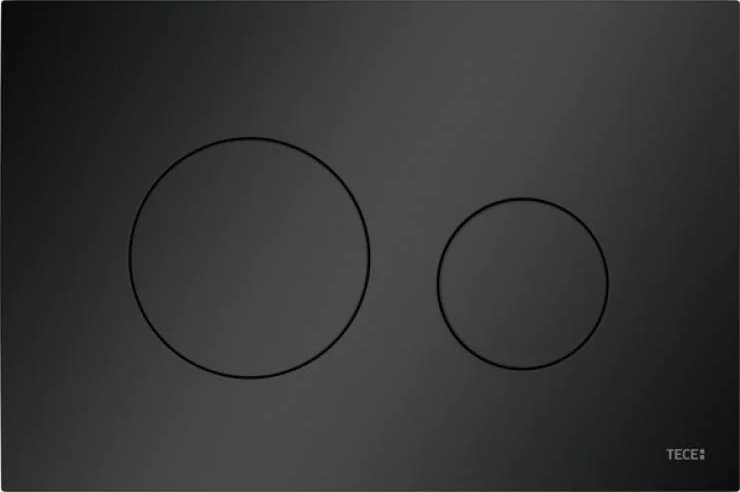 Przycisk spłukujący Tece TECEloop do WC czarny mat (9240925)