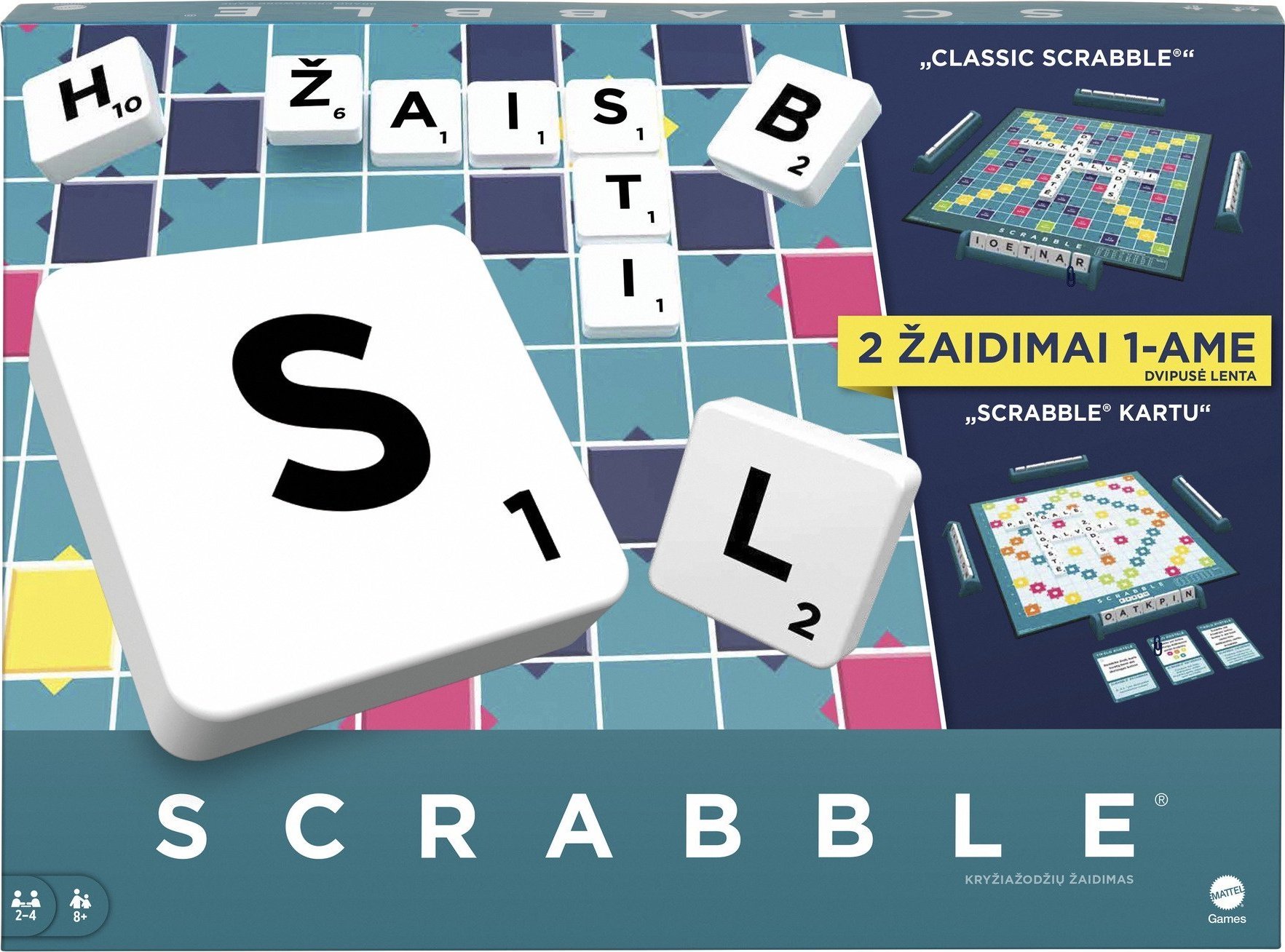 Scrabble game in Lithuanian (updated)
