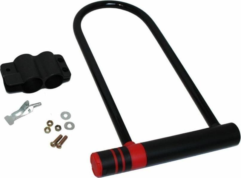 Carcommerce Blokada rowerowa 180 x 320mm - U-LOCK - kluczyk