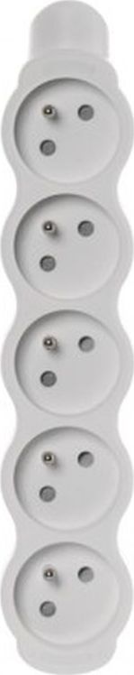 Emos Gniazdo przenośne 5x z/u białe (P0500N)