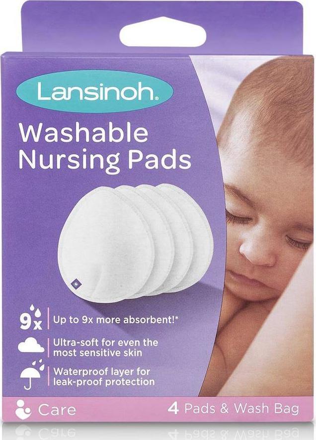Lansinoh Wkładki laktacyjne wielokrotnego użytku 4 szt. (7018449)