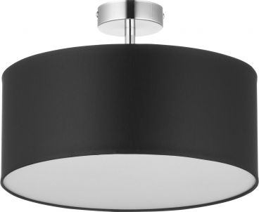 Lampa sufitowa TK Lighting TK Lighting Vienna 4246 Plafon lampa sufitowa 4x60W E27 czarny/chrom