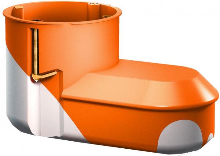 Simet Puszka do pustych ścian 2x fi 60mm do elektroniki z membraną jednostronnie zamknięta E5000 (83199008)