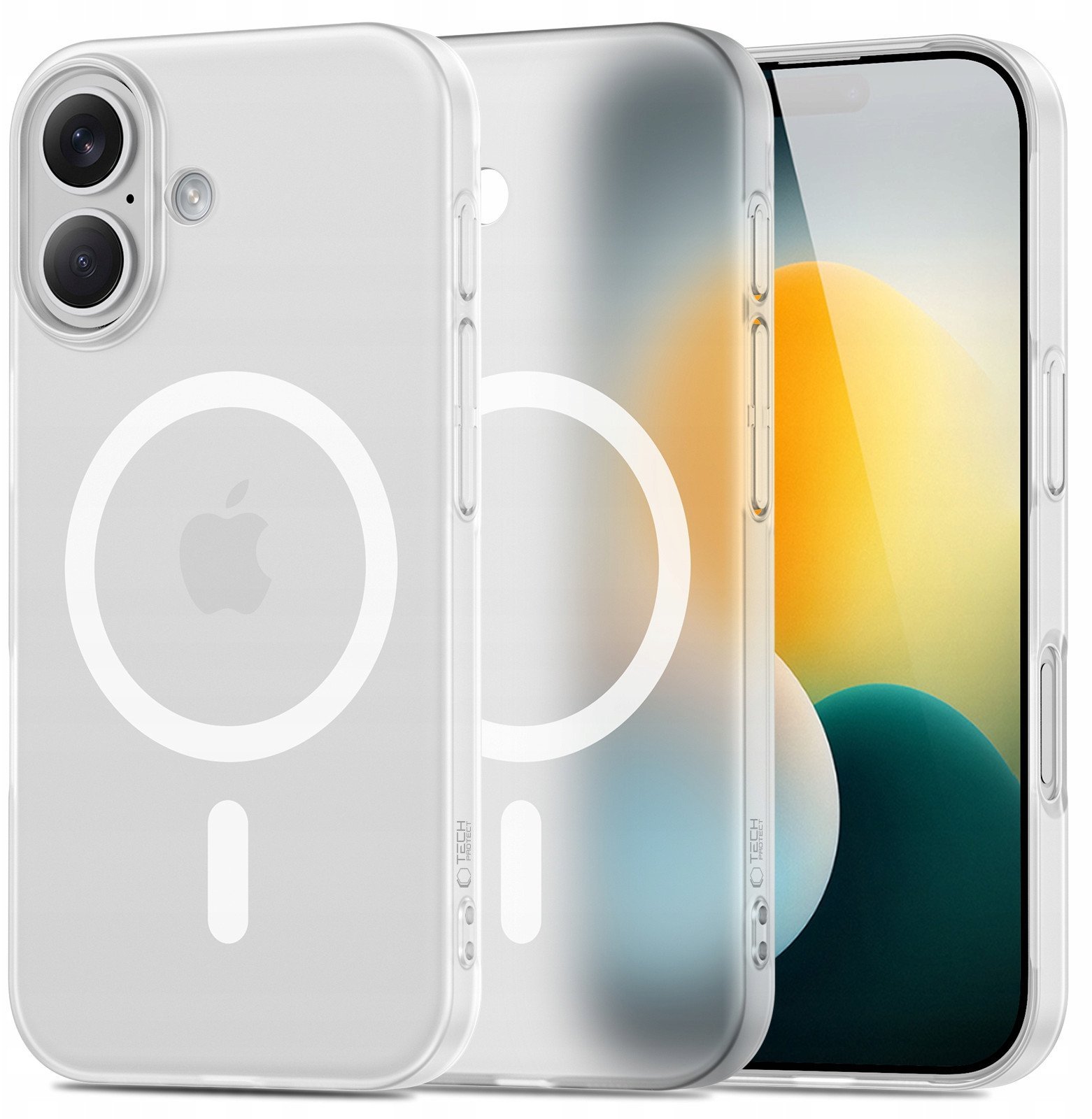 Etui Tech-Protect Magslim MagSafe do Apple iPhone 17 Matte/white