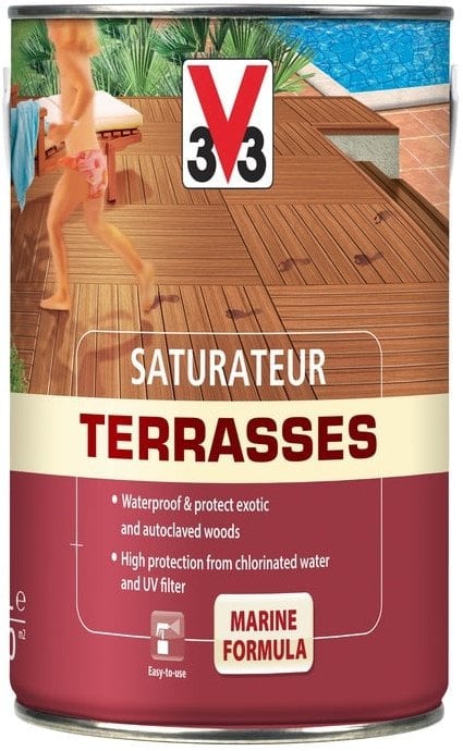 V33 TERRACE OIL COLOURLESS 2,5 L