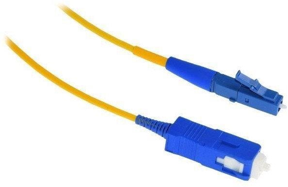 XtendLan simplexní patch kabel SM 9/125, OS2, LC(UPC)-SC(UPC), LS0H, 0,5m