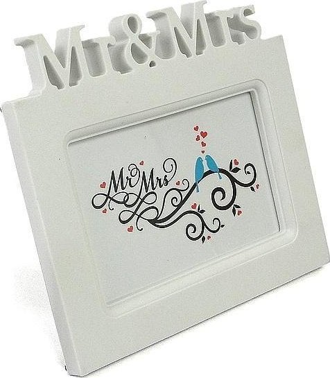 Ramka na zdjęcia 15x10cm Mr&Mrs