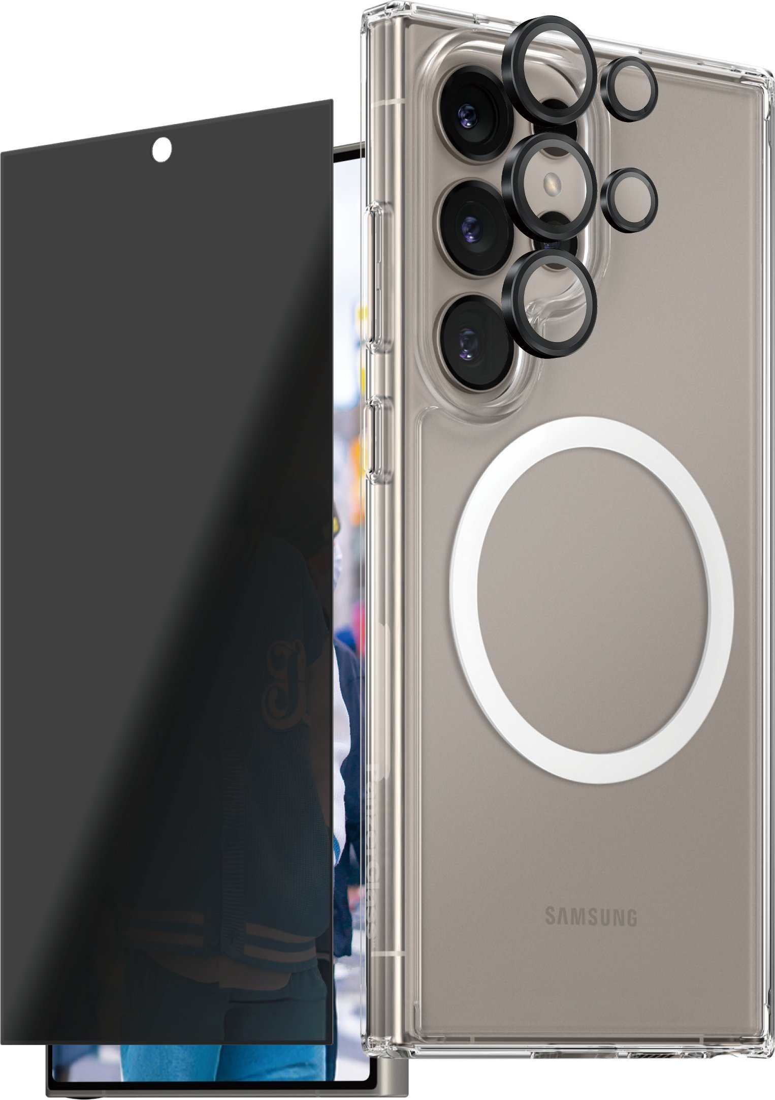 CARE Flagship 3-in-1 Privacy Bundle Samsung Galaxy S25 Ultra