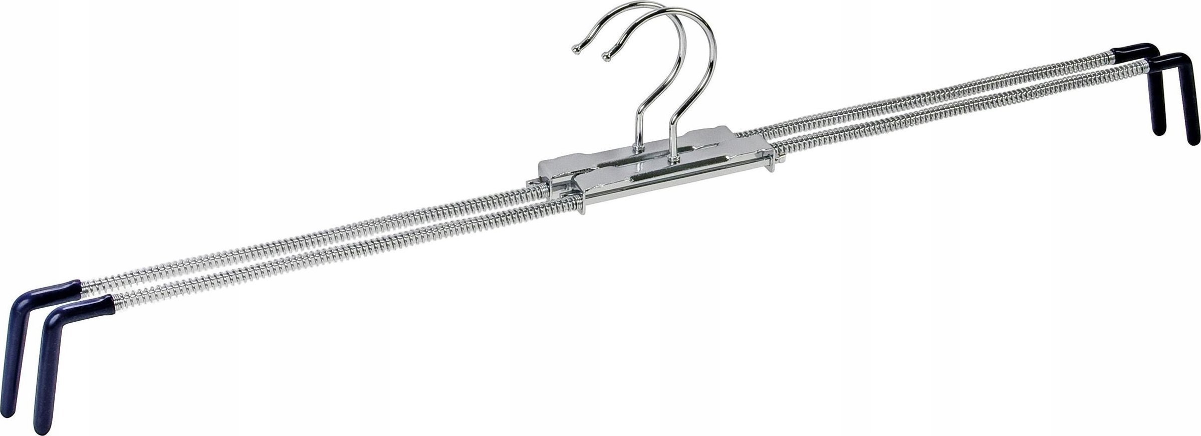 Wenko Wieszak do spodni srebrny, 2 sztuki, WENKO