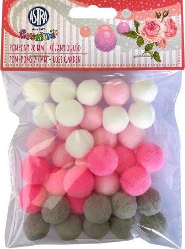 Astra Pompony dekoracyjne 20mm - Różany ogród ASTRA