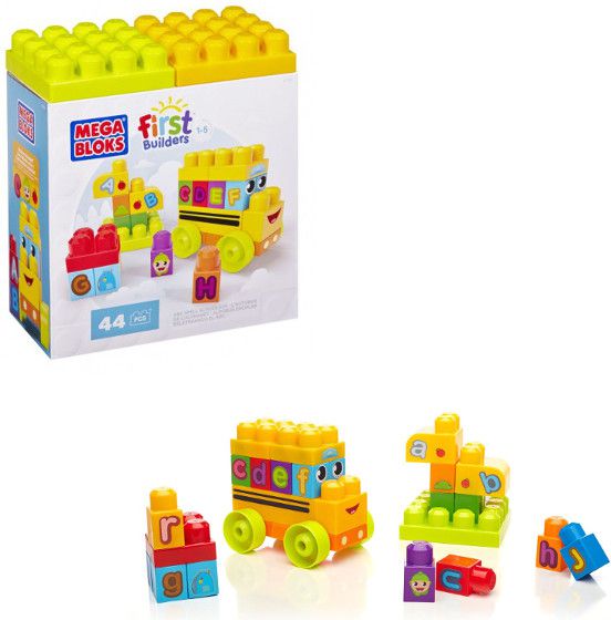 Mega Bloks MEGA BLOKS Klocki Autobus ABC - DBK84