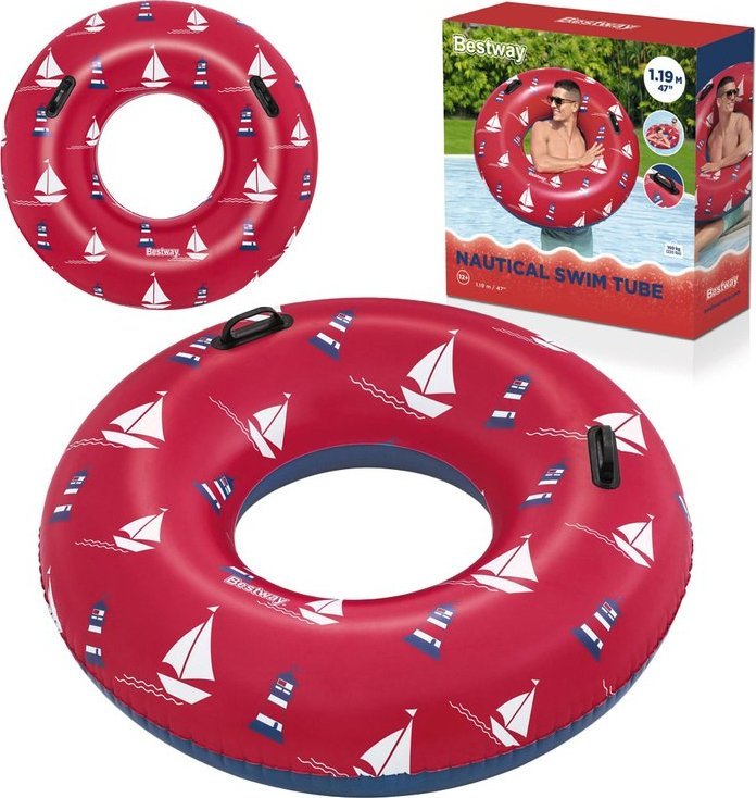 Bestway Bestway Duże Koło do pływania 119 cm 36353