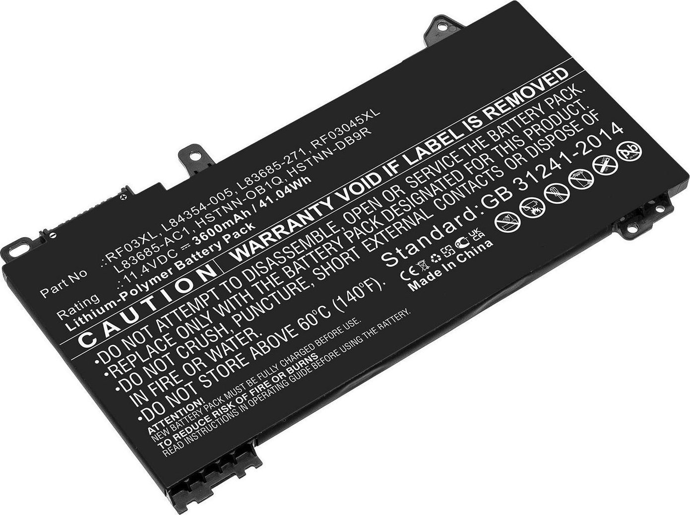 Bateria CoreParts Battery 41.04Wh Li-Polymer