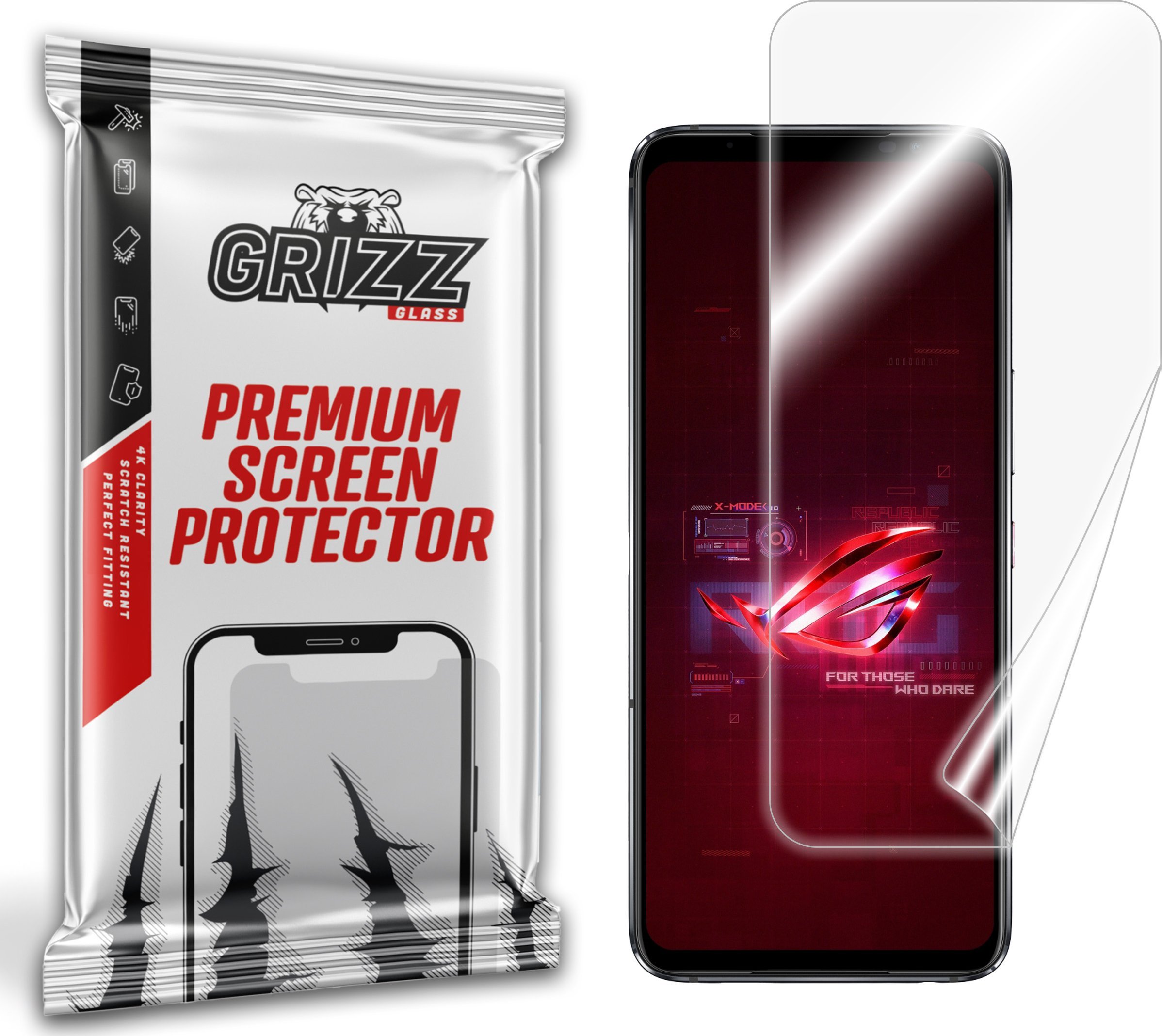 GrizzGlass Folia ceramiczna GrizzGlass CeramicFilm do Asus ROG Phone 6