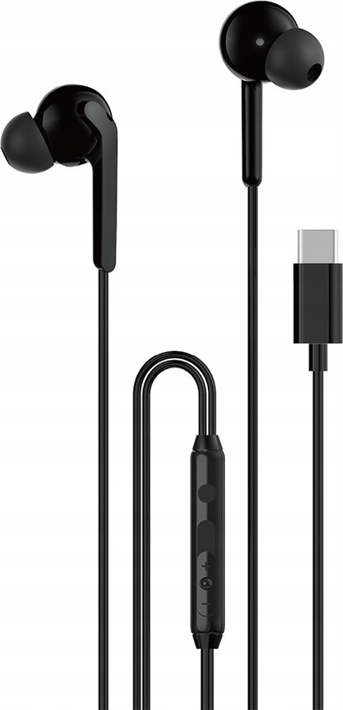 Słuchawki Dudao Słuchawki Dudao X3C+ przewodowe USB-C dokanałowe 1.2m - czarne