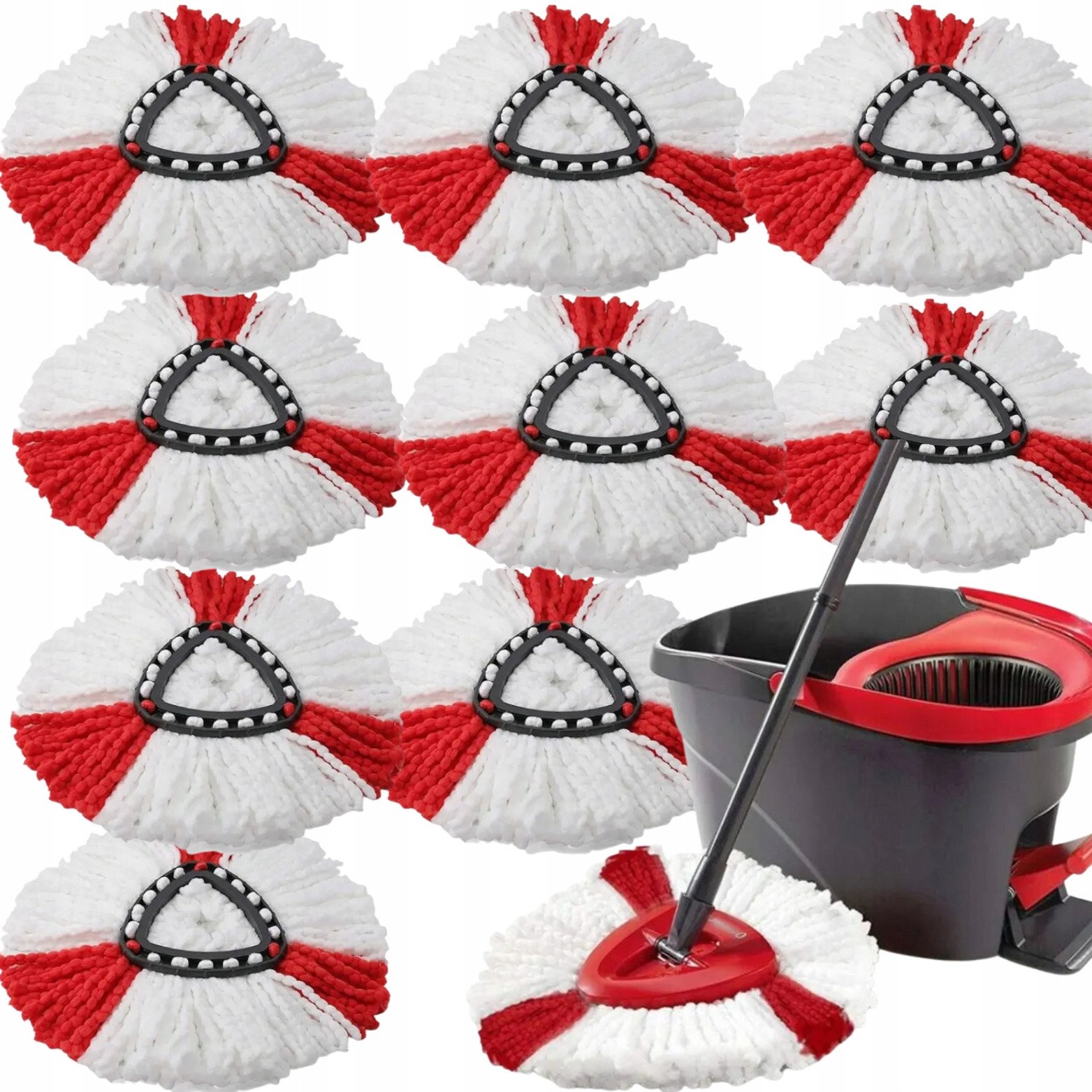 1 X WKŁAD DO MOPA VILEDA EASY WRING CLEAN TURBO OBROTOWEGO ULTRA CHŁONNE