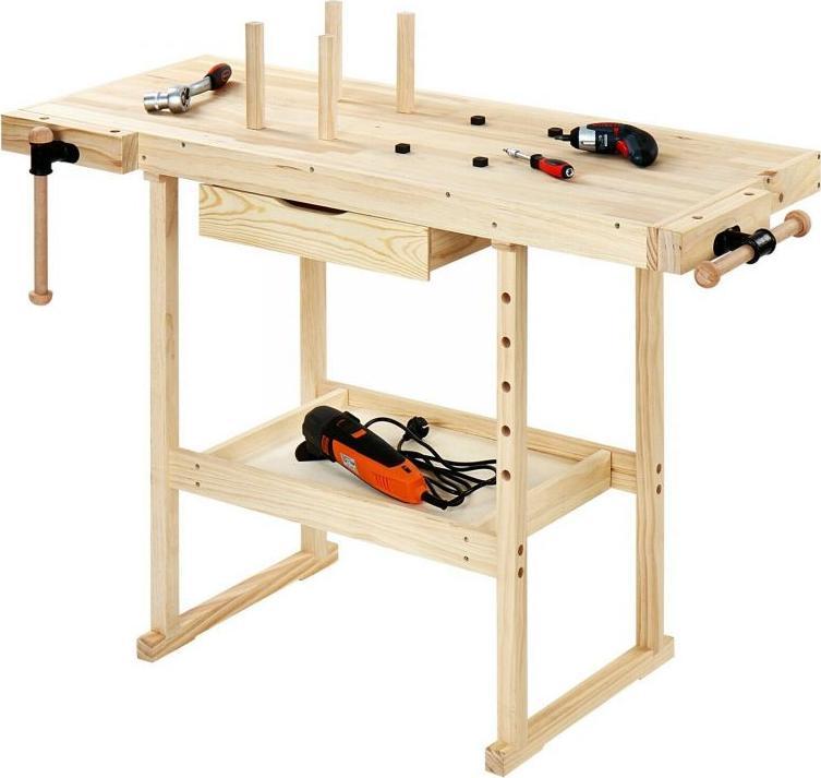 Timbertech Drewniany stół roboczy 83 cm