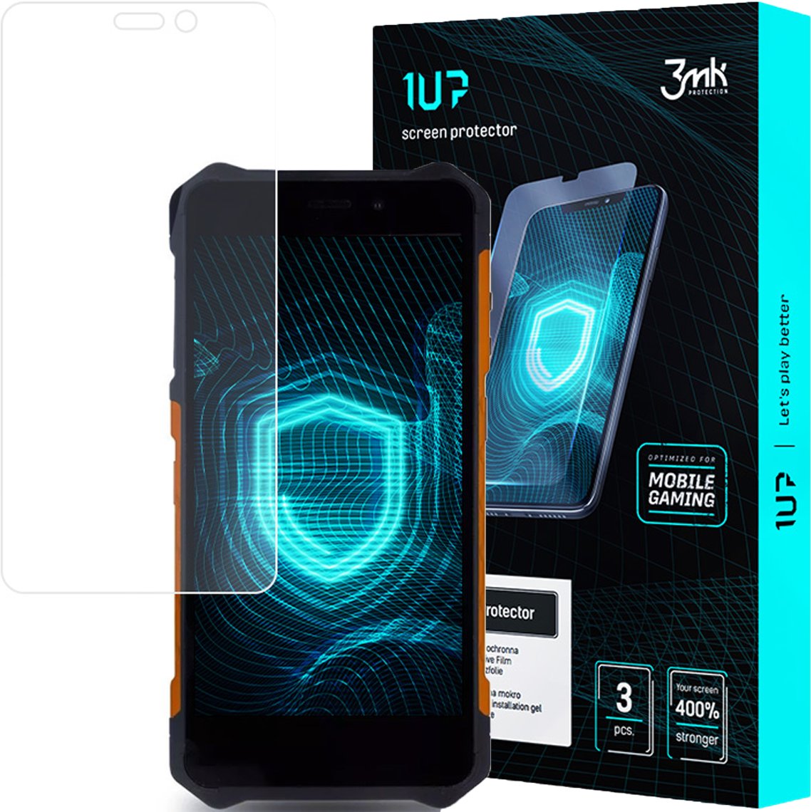 MYPHONE HAMMER IRON 3 LTE - 3MK 1UP