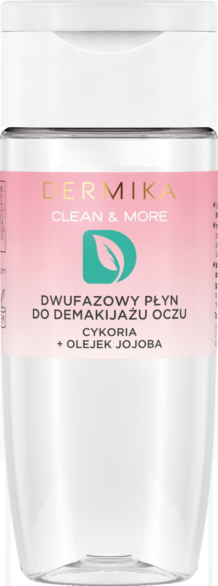 Dermika Clean & More Dwufazowy Płyn Do Demakijażu Oczu 120 ml