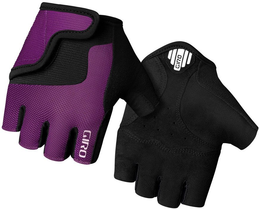 Rękawiczki juniorskie GIRO BRAVO JR krótki palec throwback purple roz. M (obwód dłoni 152-162 mm / dł. dłoni 160-165 mm) (NEW 2025)