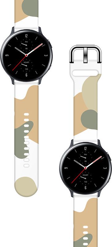 Hurtel Strap Moro opaska do Samsung Galaxy Watch 42mm silokonowy pasek bransoletka do zegarka moro (6)