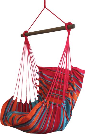 Koala Fotel hamakowy, niebiesko-czerwony HC9