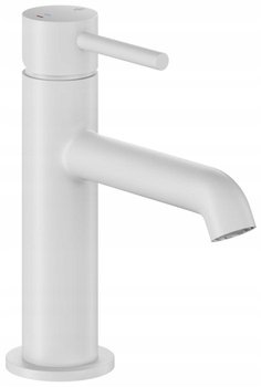 5032-835-44 / KFA / MOZA / BATERIA MINI UMYWALKOWA STOJĄCA Z KORKIEM CLICK CLACK, BIAŁA