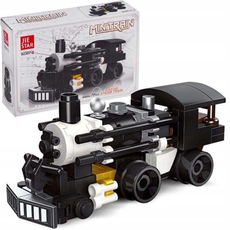 Klocki konstrukcyjne MINITRAIN - różne modele z serii: mini pociąg ZA5759