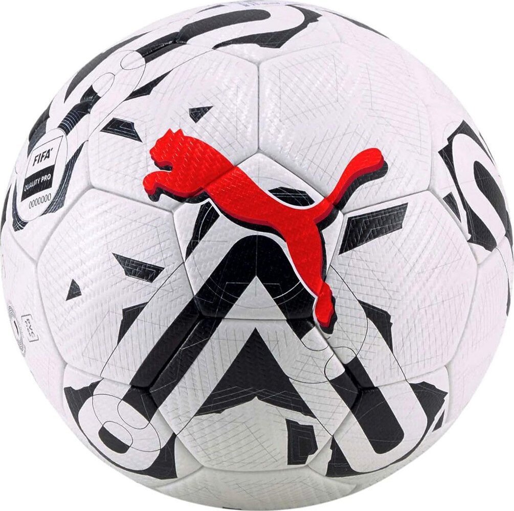 Puma Piłka nożna Puma Orbita 3 TB FIFA Quality biało-czerwono-czarna 83776 03 5